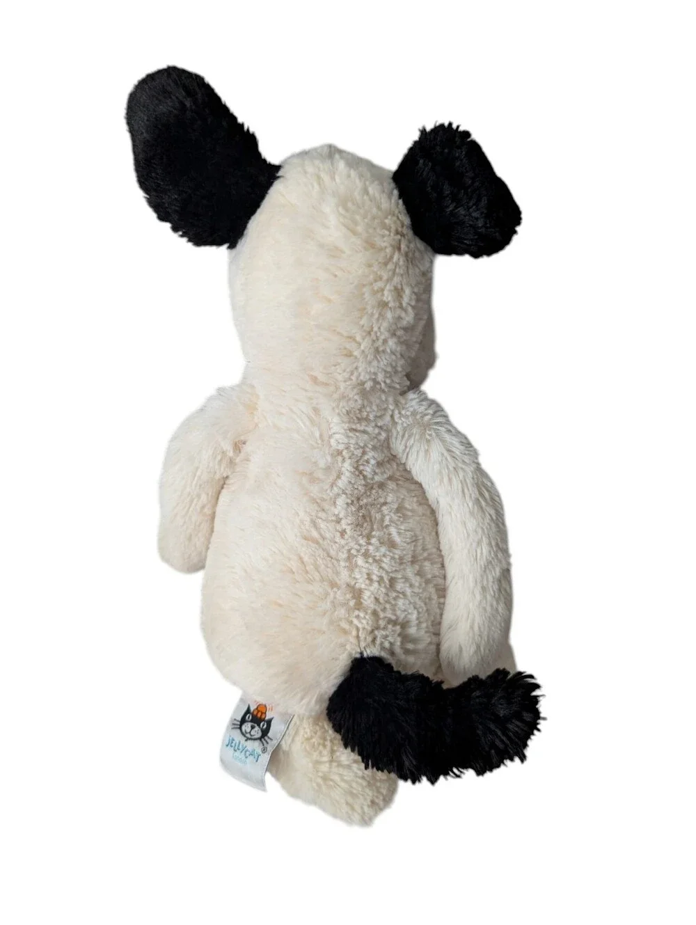 Jellycat Bashful Black & Cream Pup